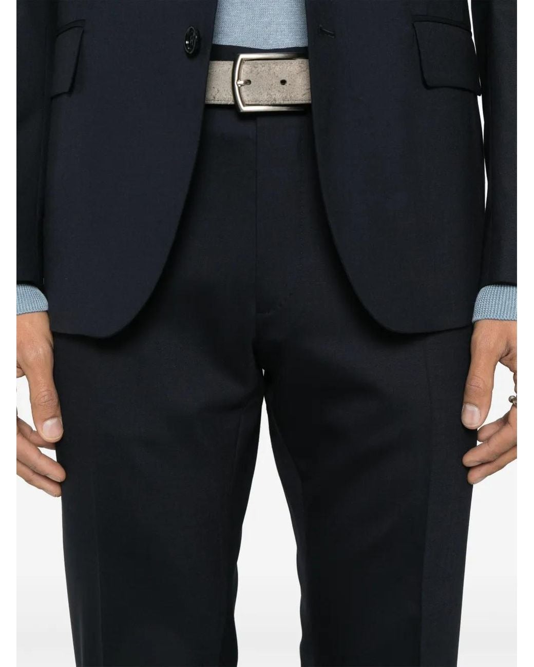 Traje Soiree Lardini de hombre de color Blue