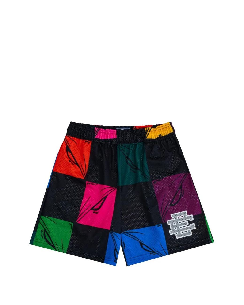 Eric Emanuel Red Matty Boy Ee Mesh Shorts for men