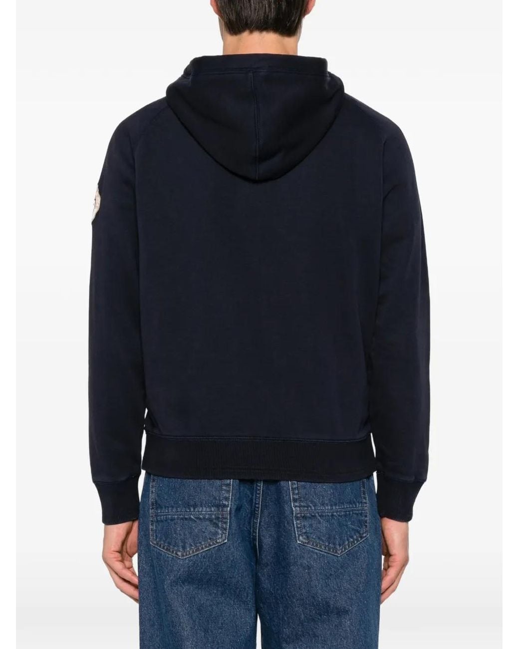 Napapijri Black Flag-Patch Hoodie for men