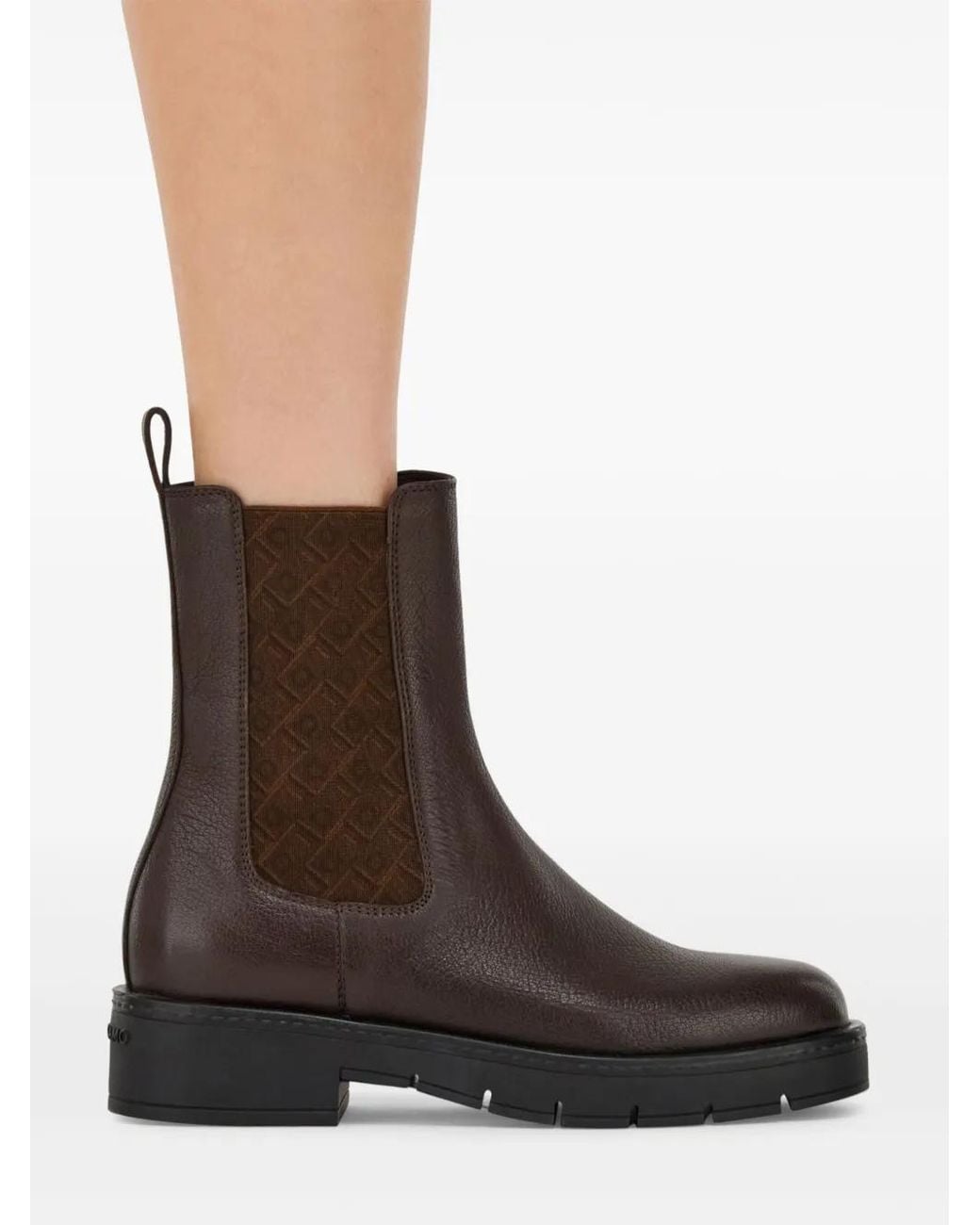 Ferragamo Brown Chelsea Boot .5