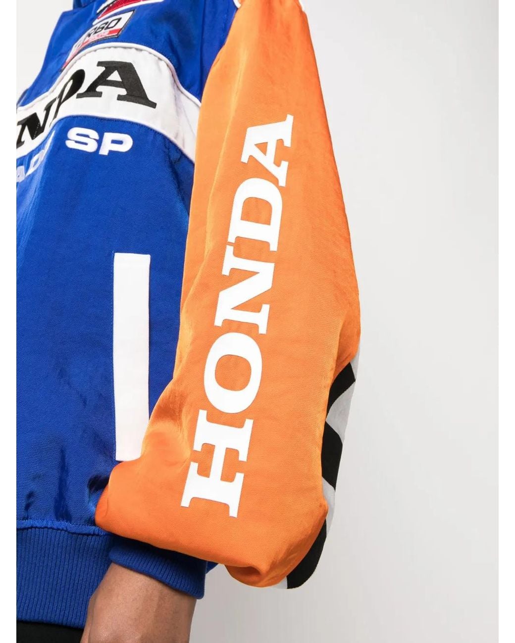 Junya Watanabe Blue X Honda Oversized Bomber Jacket