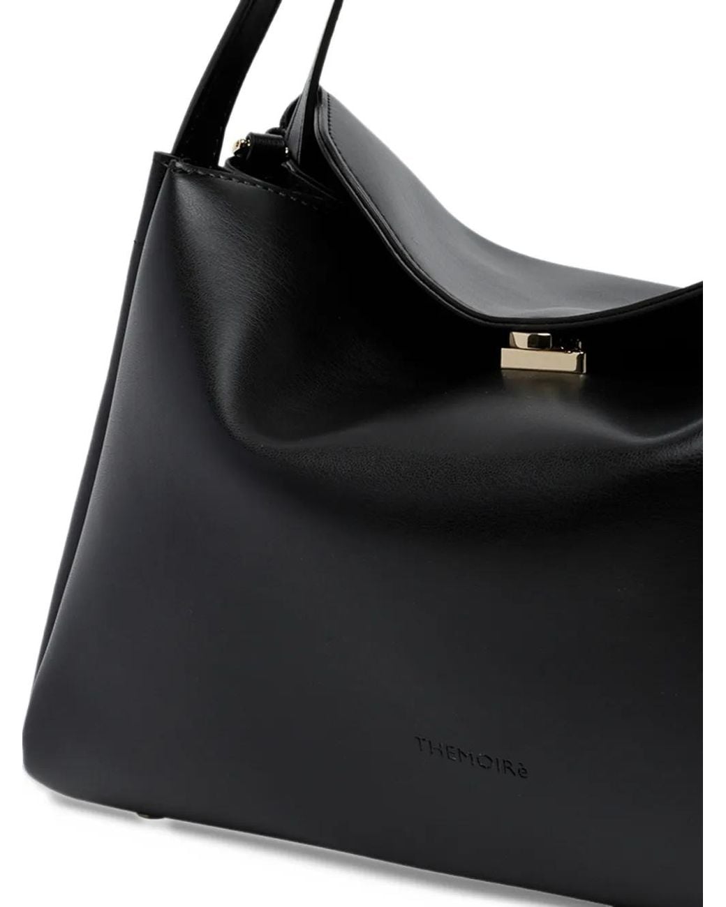 THEMOIRÈ Calipso Trunk Logo Print Tote Bag in Black | Lyst