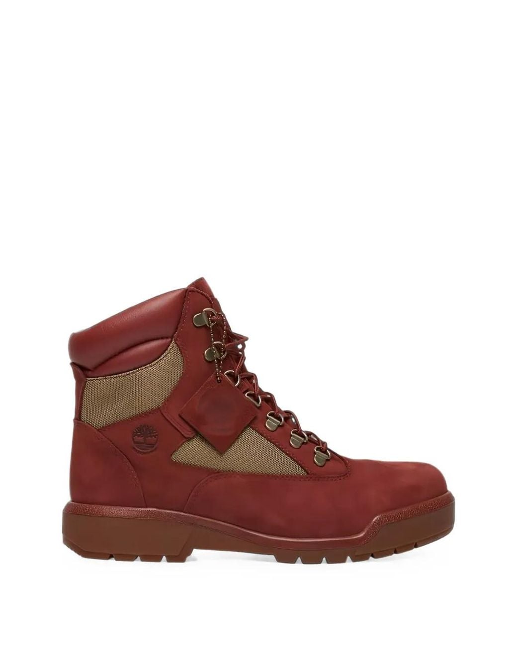 Timberland Red Field Ankle Boots for men