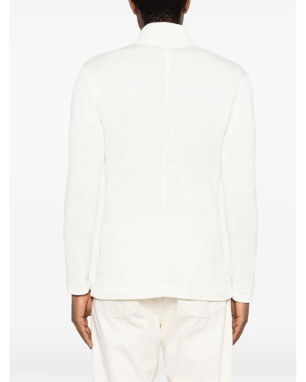 Eleventy White Button Pockets Jacket for men