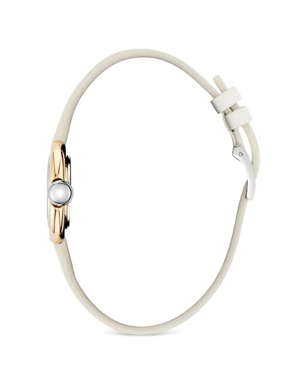 Furla White Leather Case 28Mm Watch