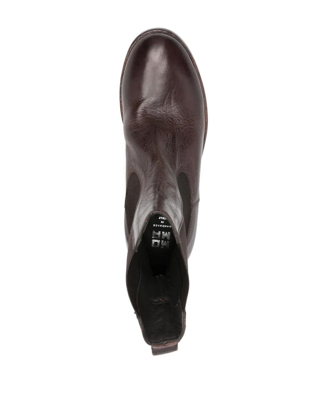 Moma Brown Leather Boots