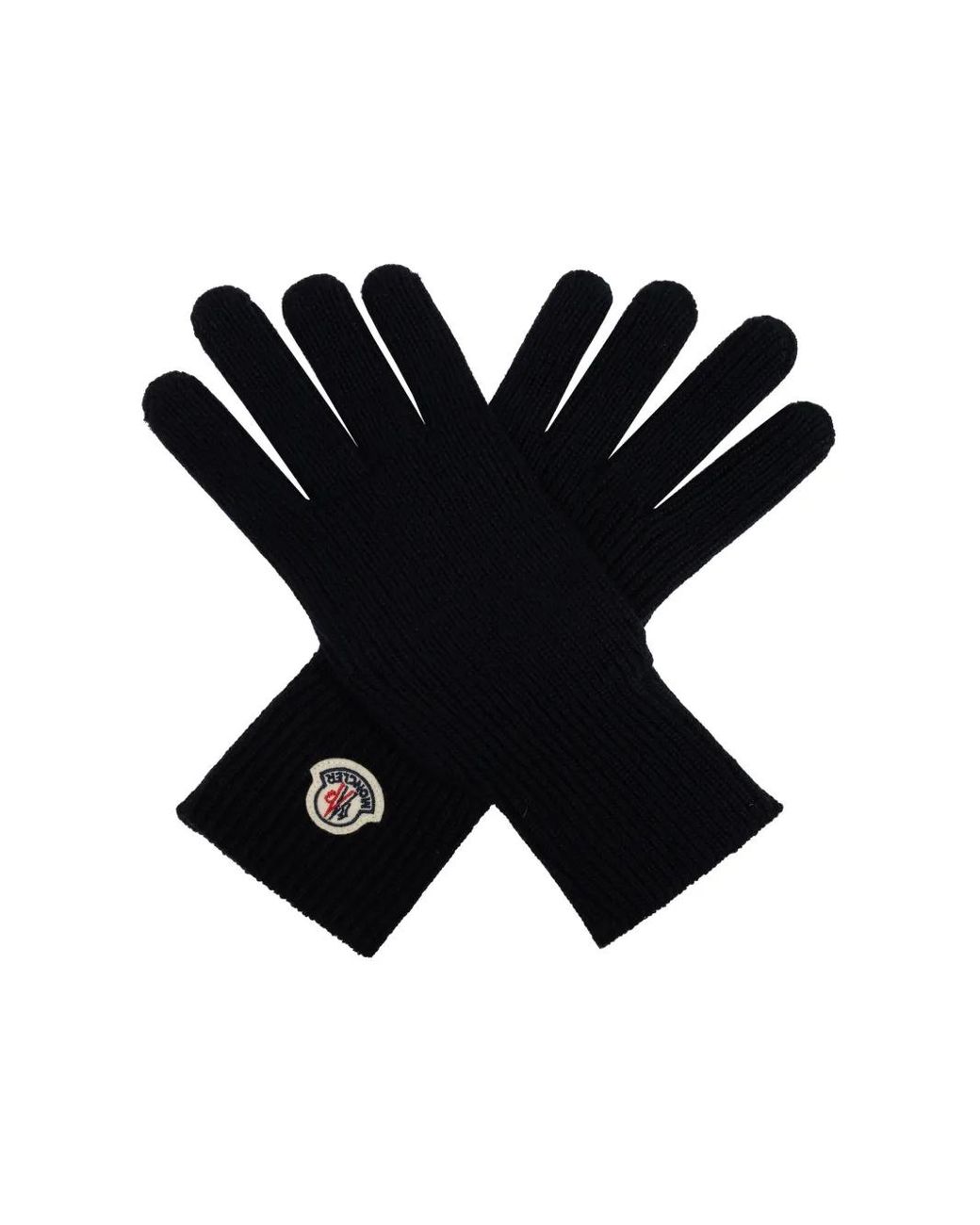 Moncler Handschuhe Mit Logo-Patch in Black für Herren