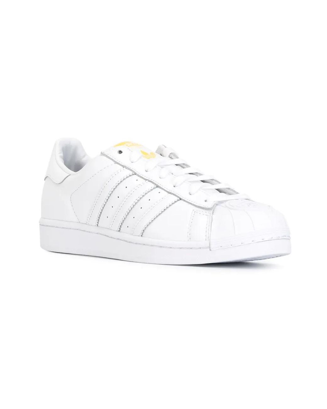 Adidas White 'Superstar Pharrell Supershell' Sneakers for men
