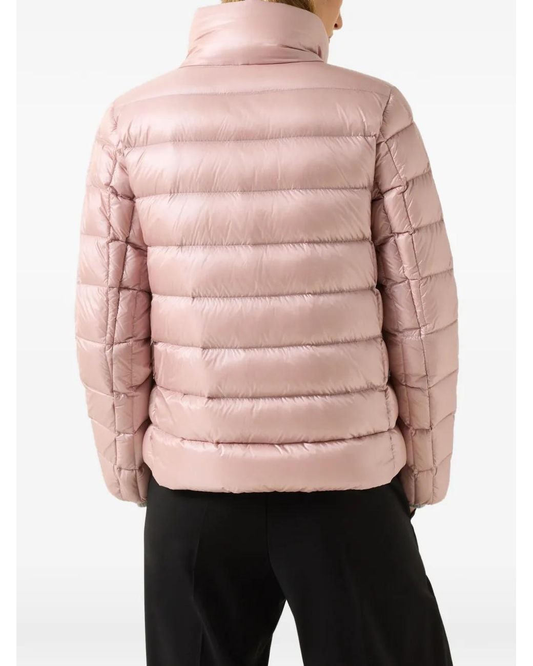 Bogner Pink Marcy Quilted High-Neck Jacket