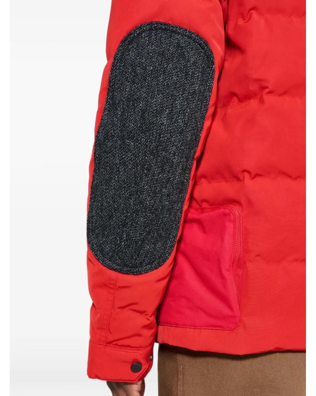 Mammut Red X Jwman Wr-J913 Quilted Contrast-Collar Jacket for men