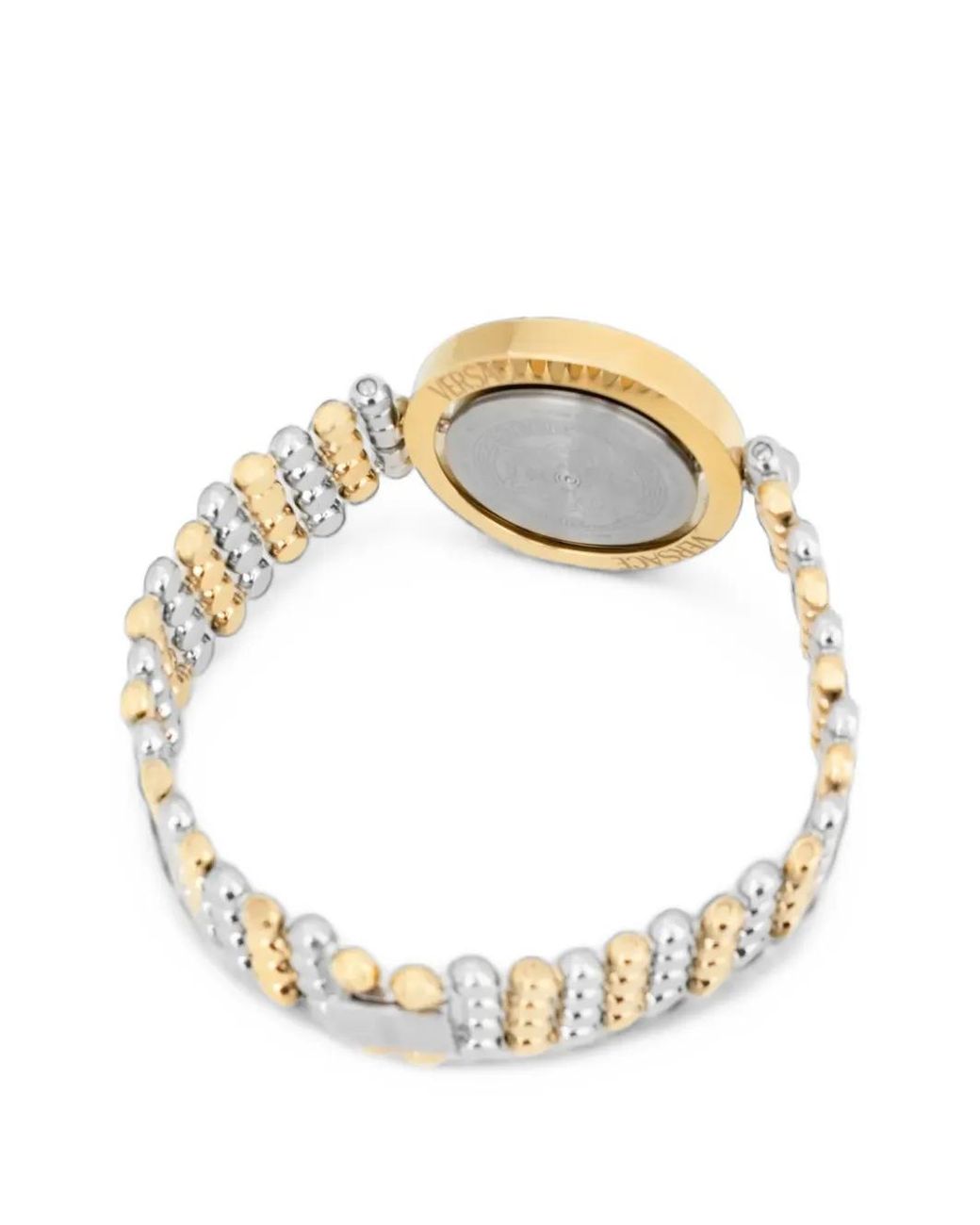Versace Metallic Greca-Pattern 35Mm Watch