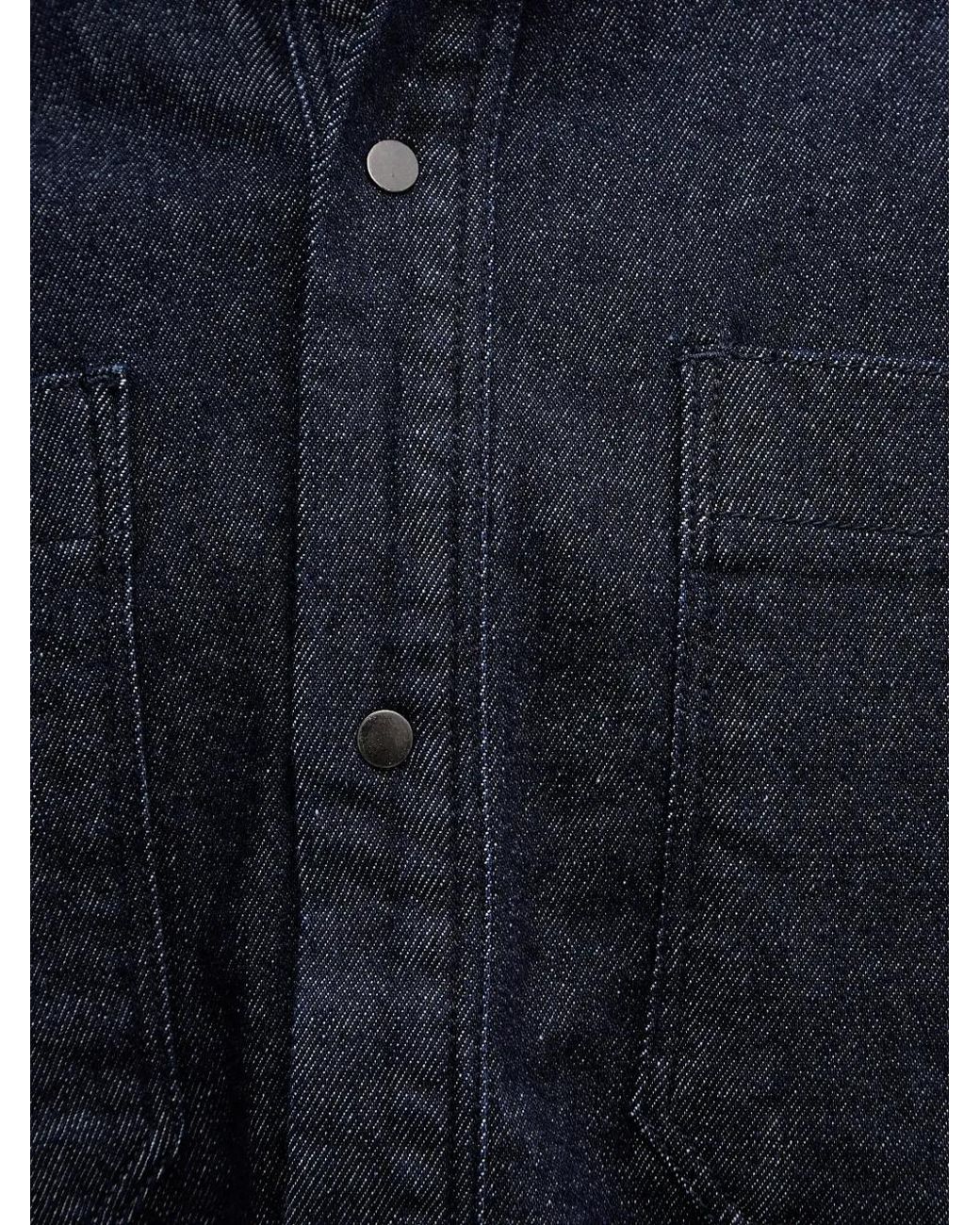 Lindbergh Blue Patch-Pocket Shirt for men