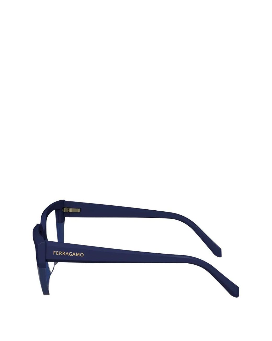 Occhiali Squadrati di Ferragamo in Blue da Uomo