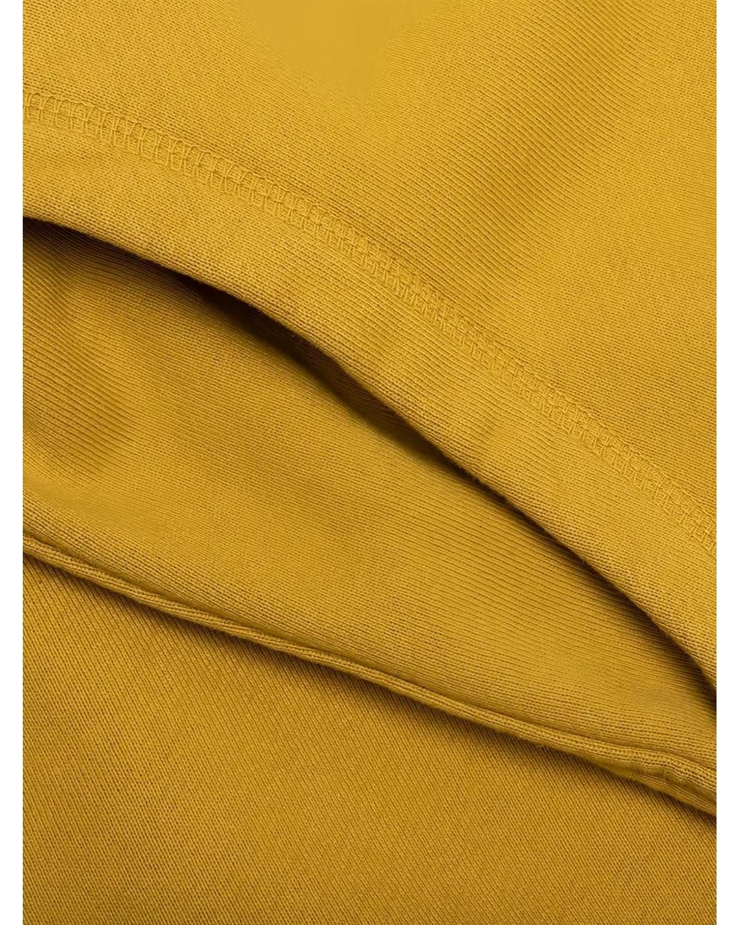 Rhude Yellow Logo-Embroidered Track Shorts for men