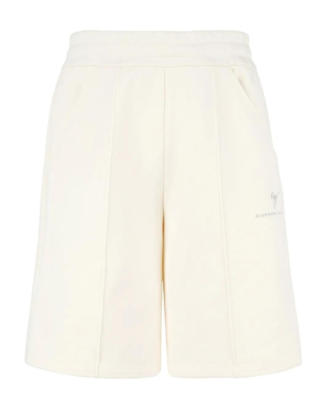 Giuseppe Zanotti Natural Lr-62 Cotton Deck Shorts for men