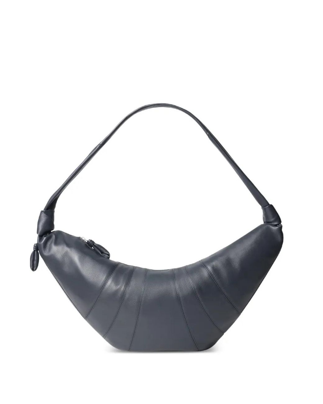 Lemaire Blue Large Croissant Crossbody Bag for men