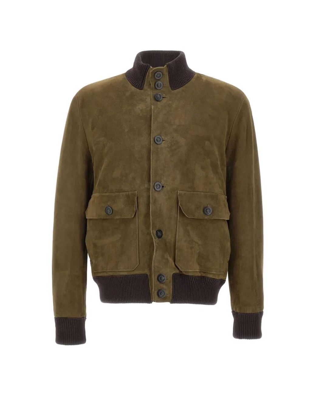 Volfagli Green Veste Bomber San Severo Buccio for men