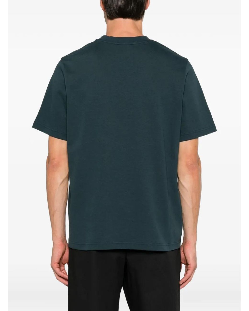 Casablanca Blue Graphic-Print T-Shirt for men
