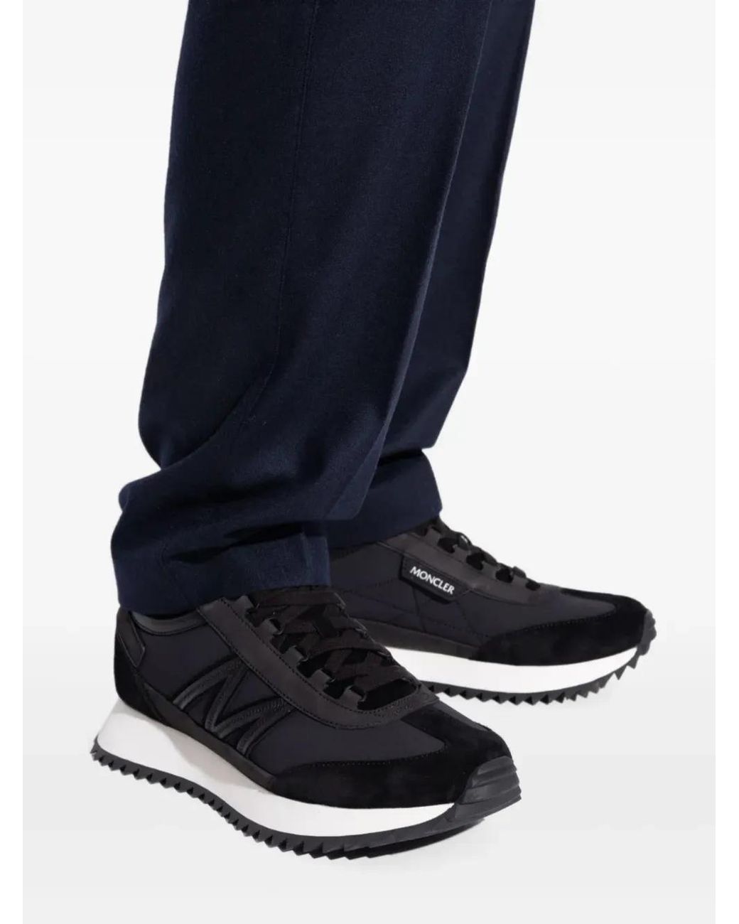 Moncler Black Pacey2 Sneakers for men