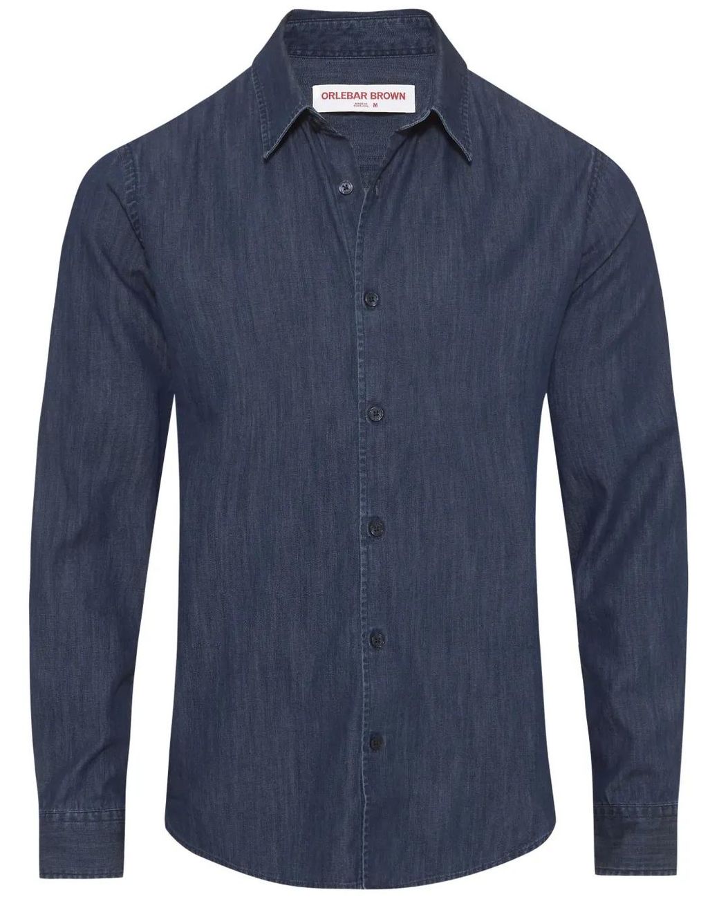Orlebar Brown Blue Giles Shirt for men