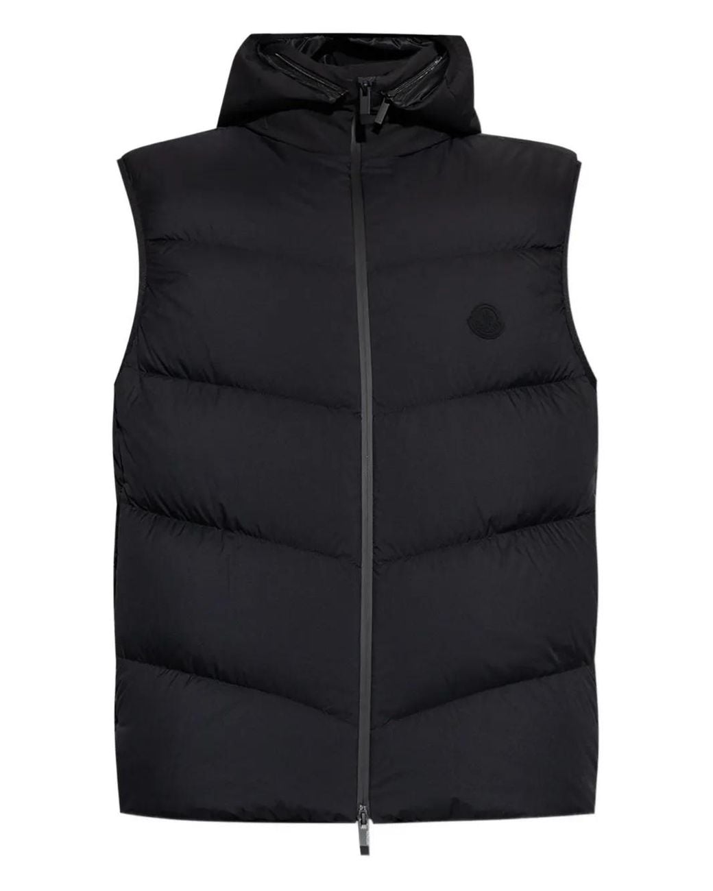 Moncler Black Coats for men