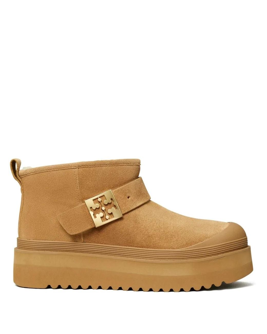 Tory Burch Brown Mellow Stiefel Mit Plateau