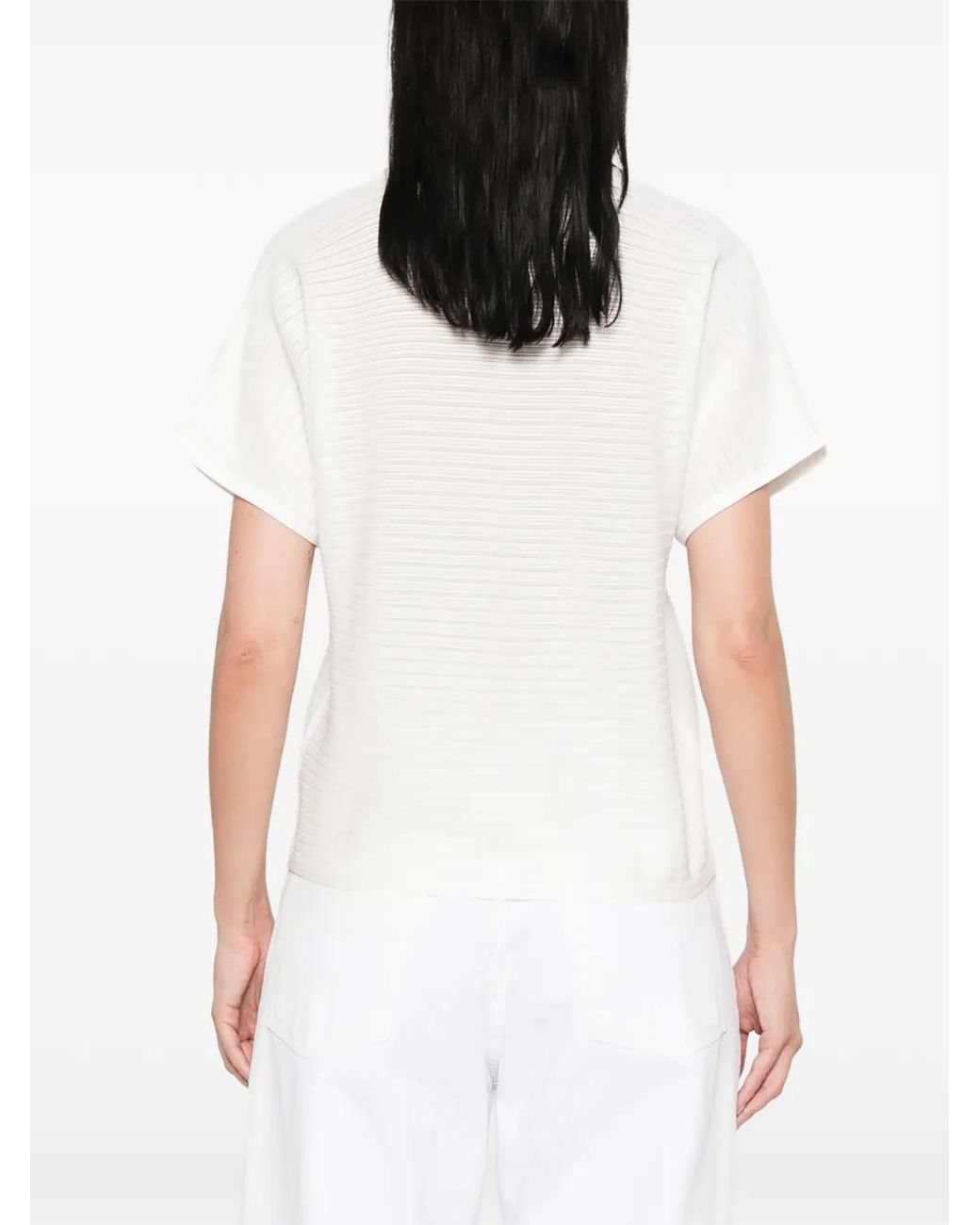 Emporio Armani White Polo Shirt