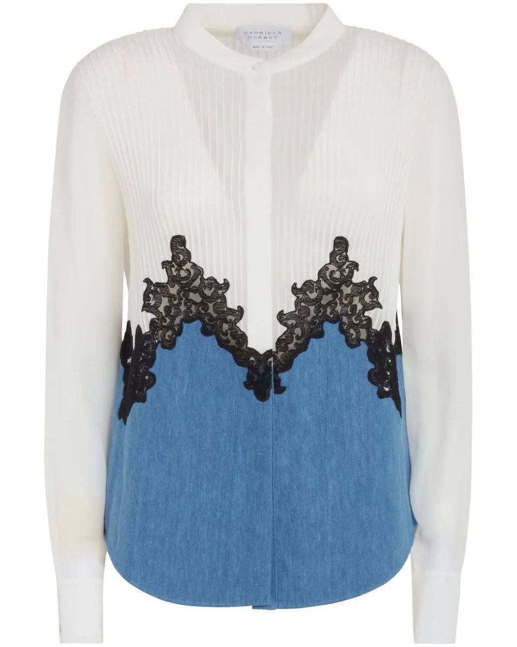 Gabriela Hearst Blue Kheti Blouse