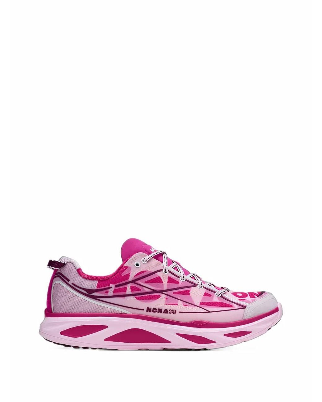 Hoka One One Pink Baskets Huaka Pro for men
