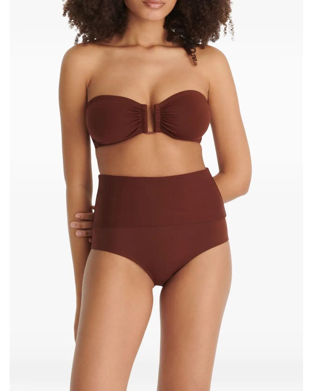 Eres Red Show Bikini Top