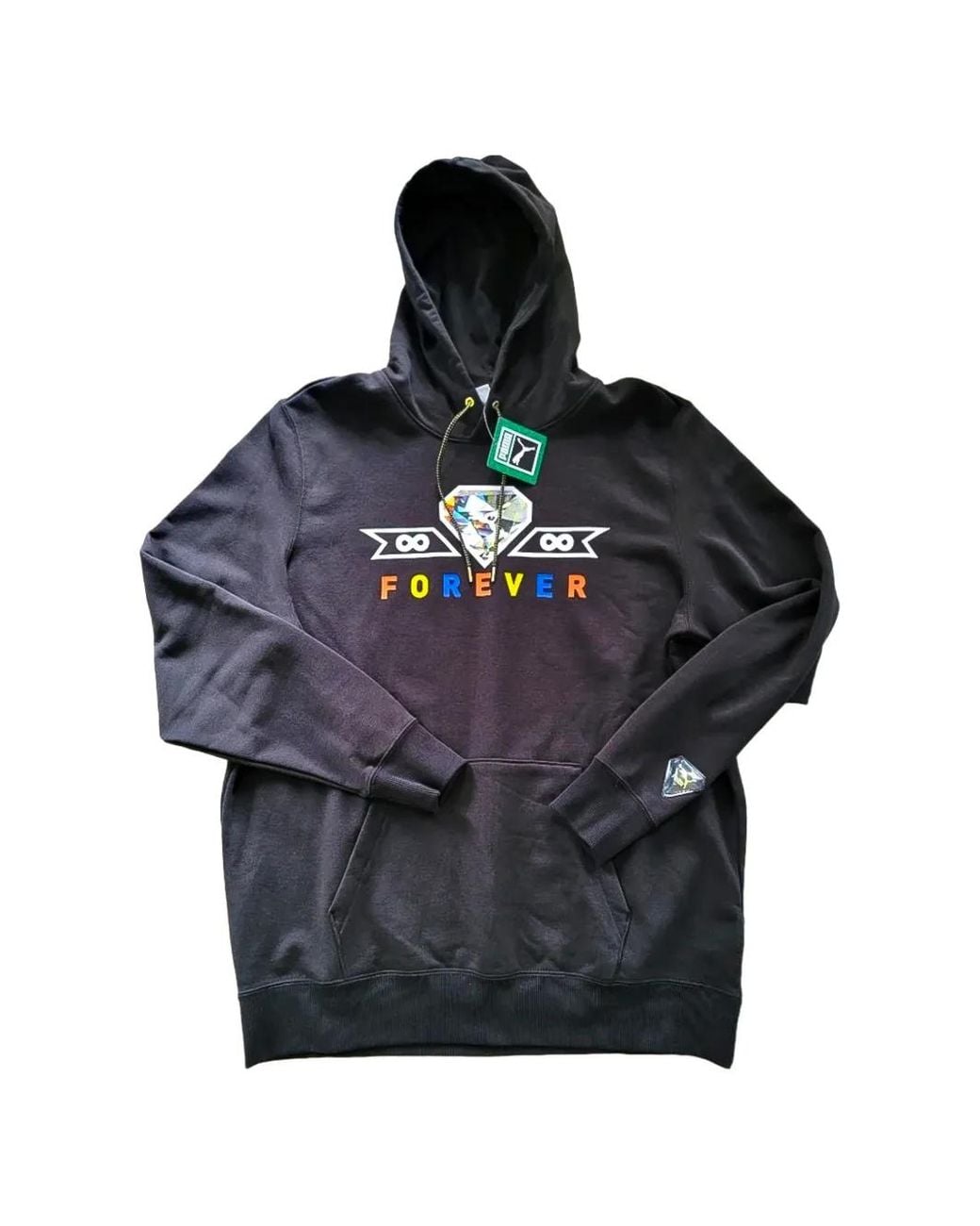 PUMA Blue Classics Forever Diamond Long-Sleeves Hoodie for men