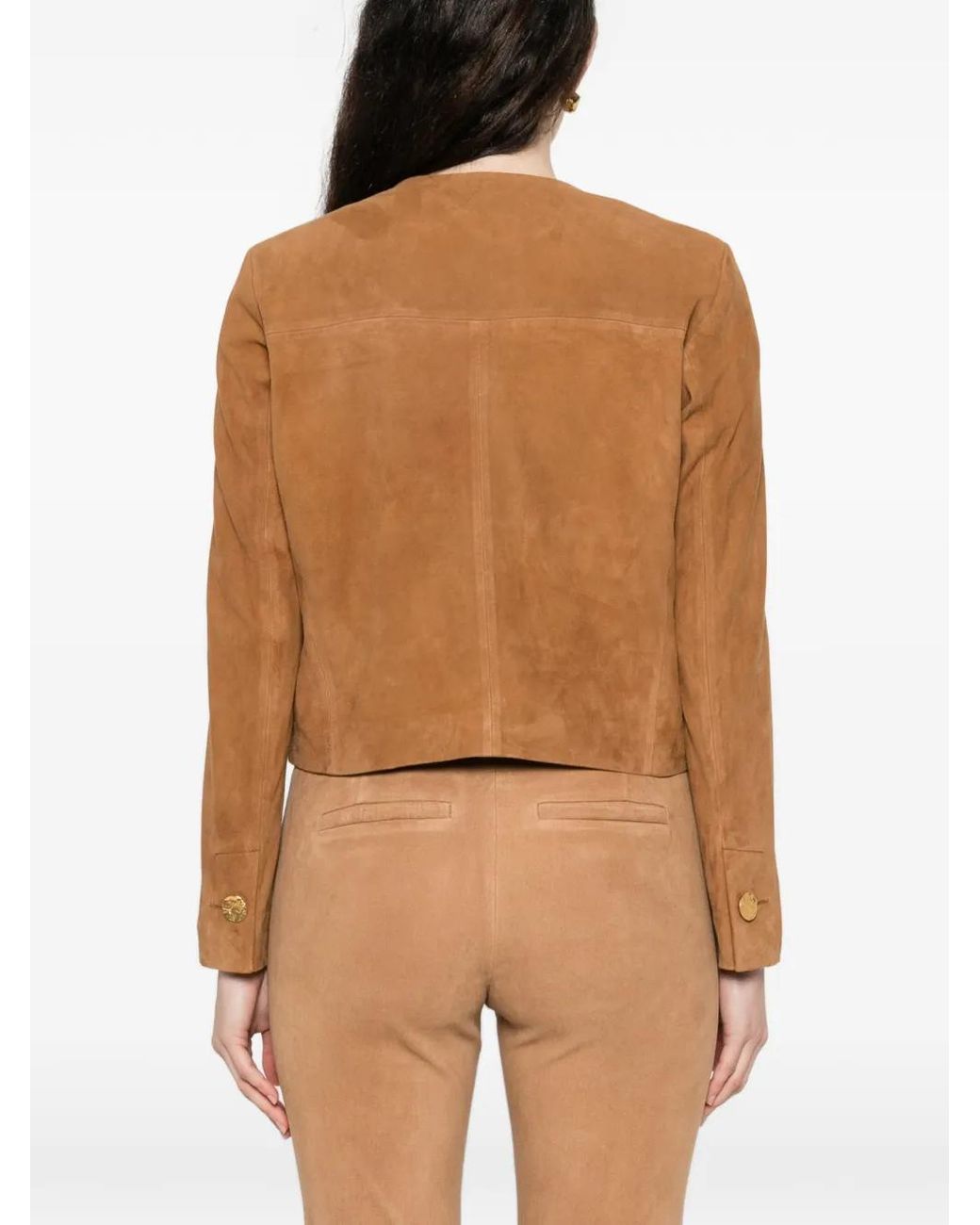 Arma Brown Button-Up Jacket