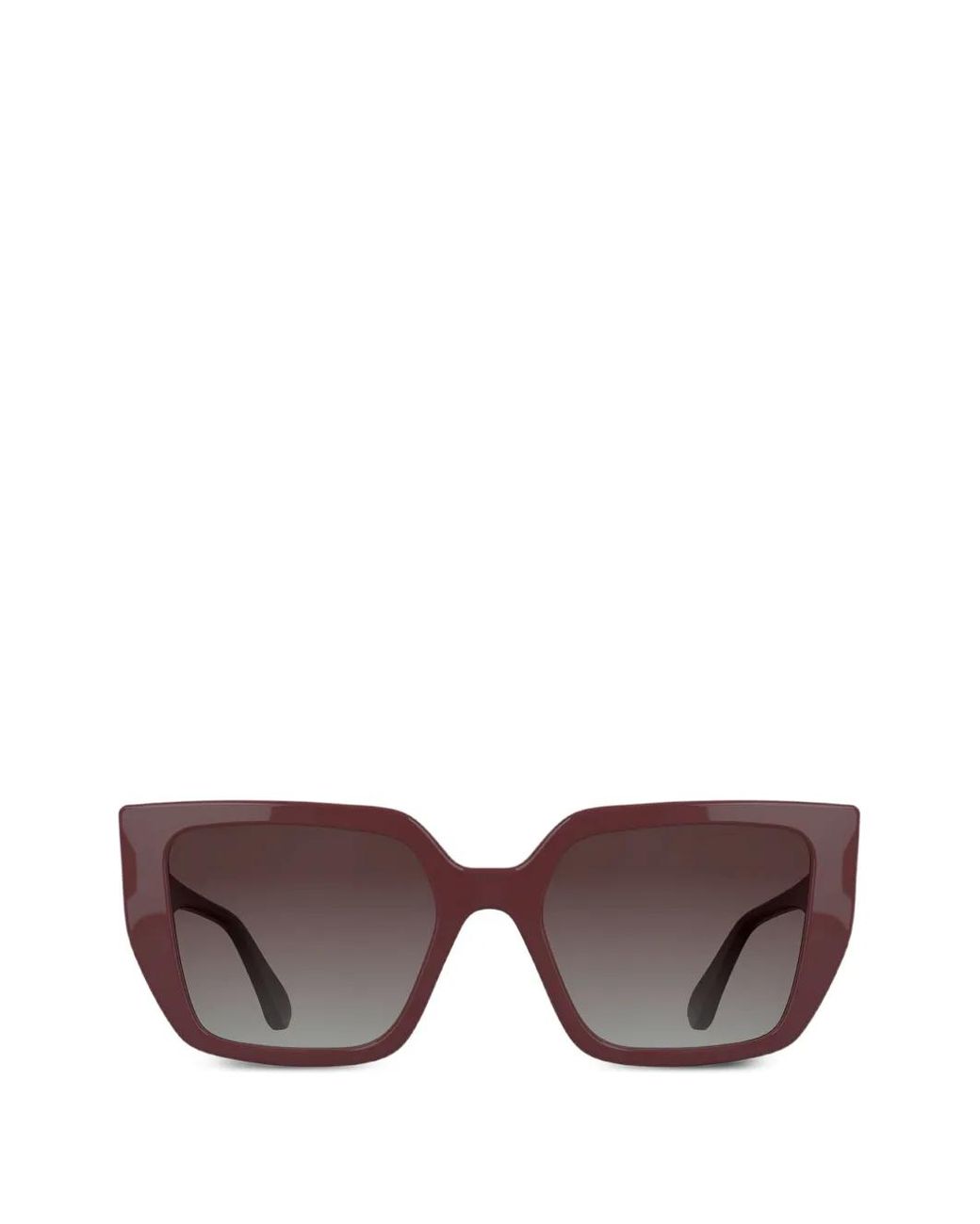 Karl Lagerfeld Purple Square-Frame Sunglasses