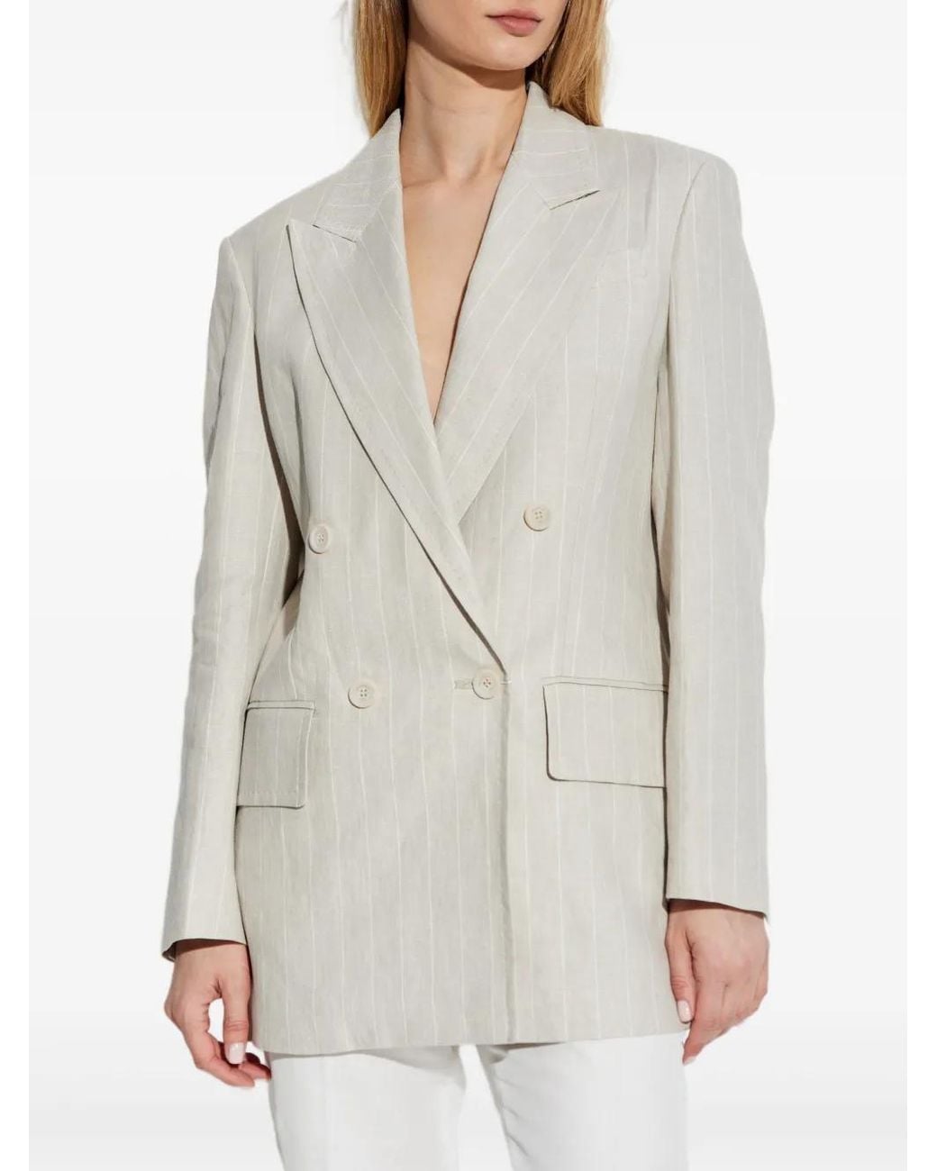 Max Mara White The Medium Tote Bag