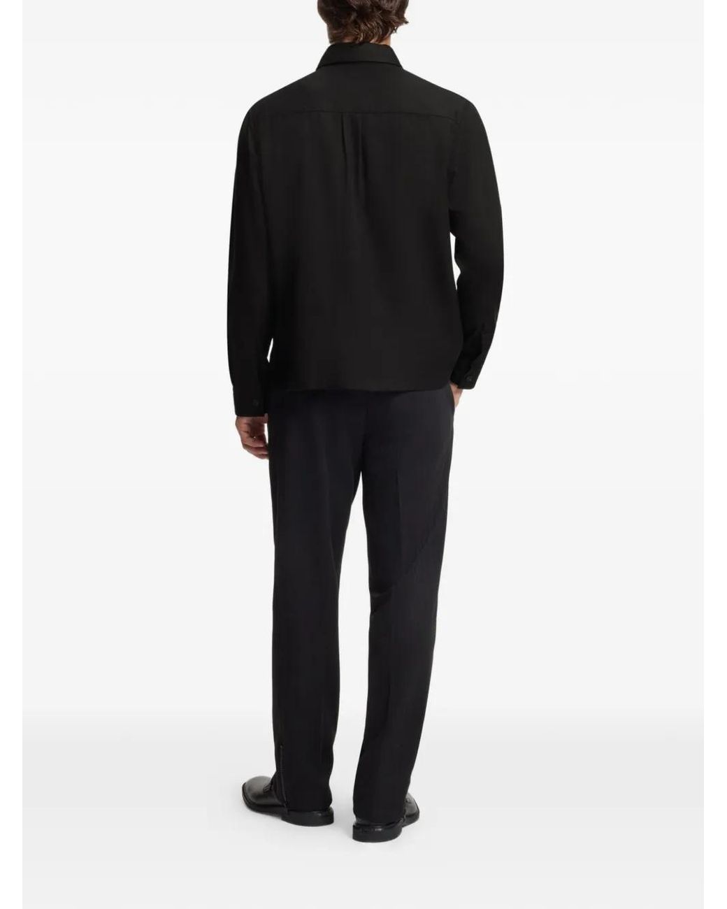 HUGO Black Buttoned Shirt for men