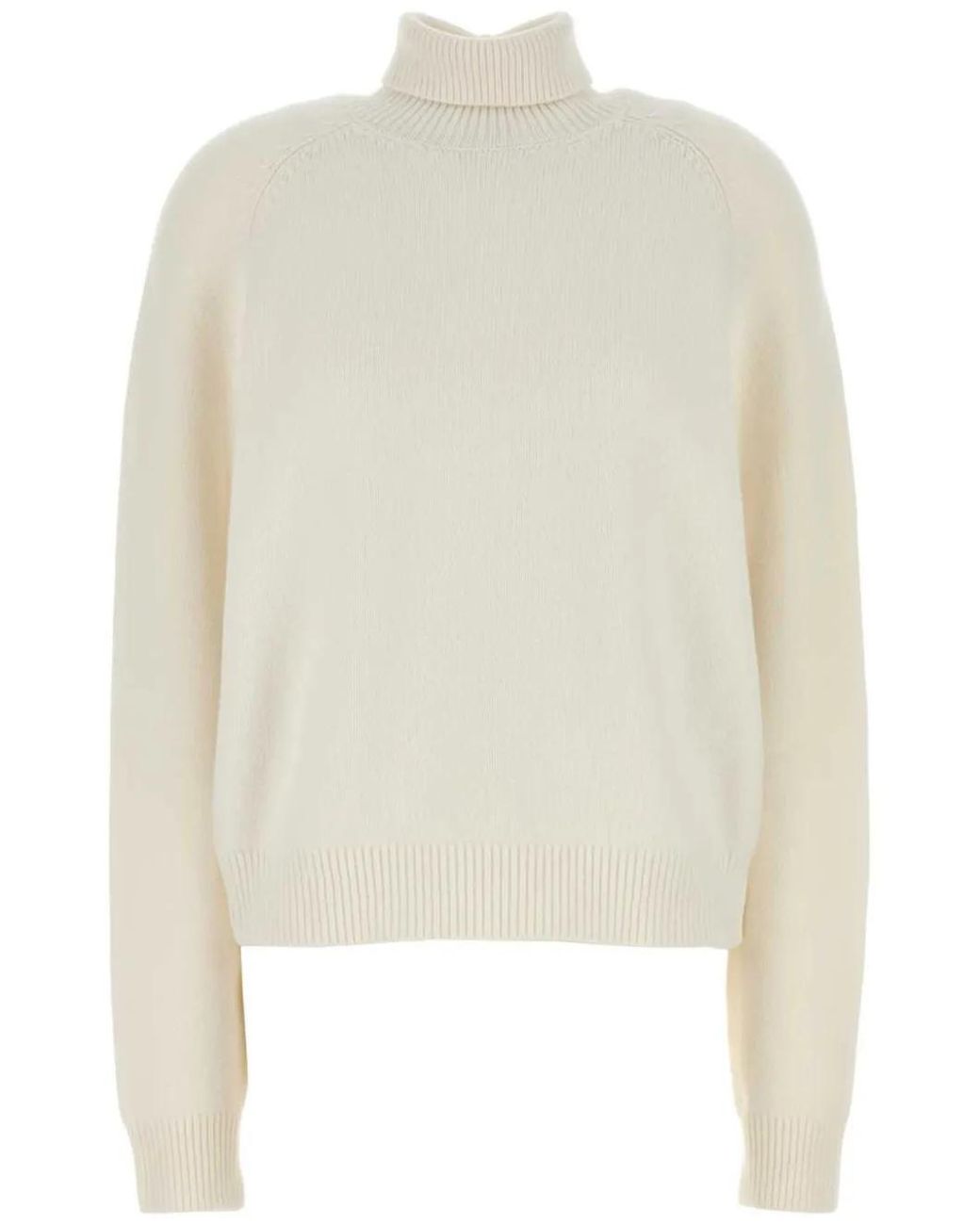 Fendi White Logo-Embroidered Jumper