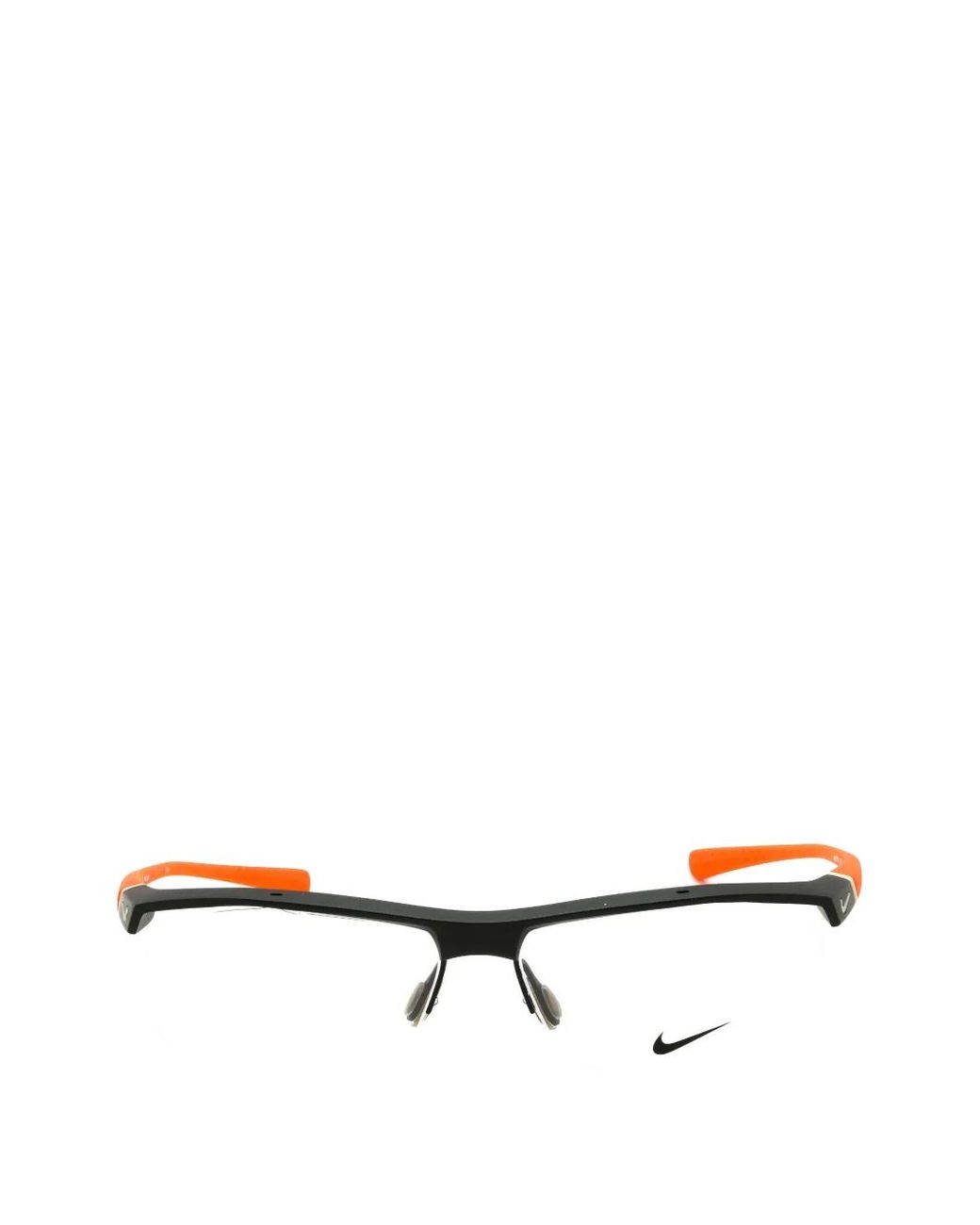 Nike White Rectangle-Frame Glasses
