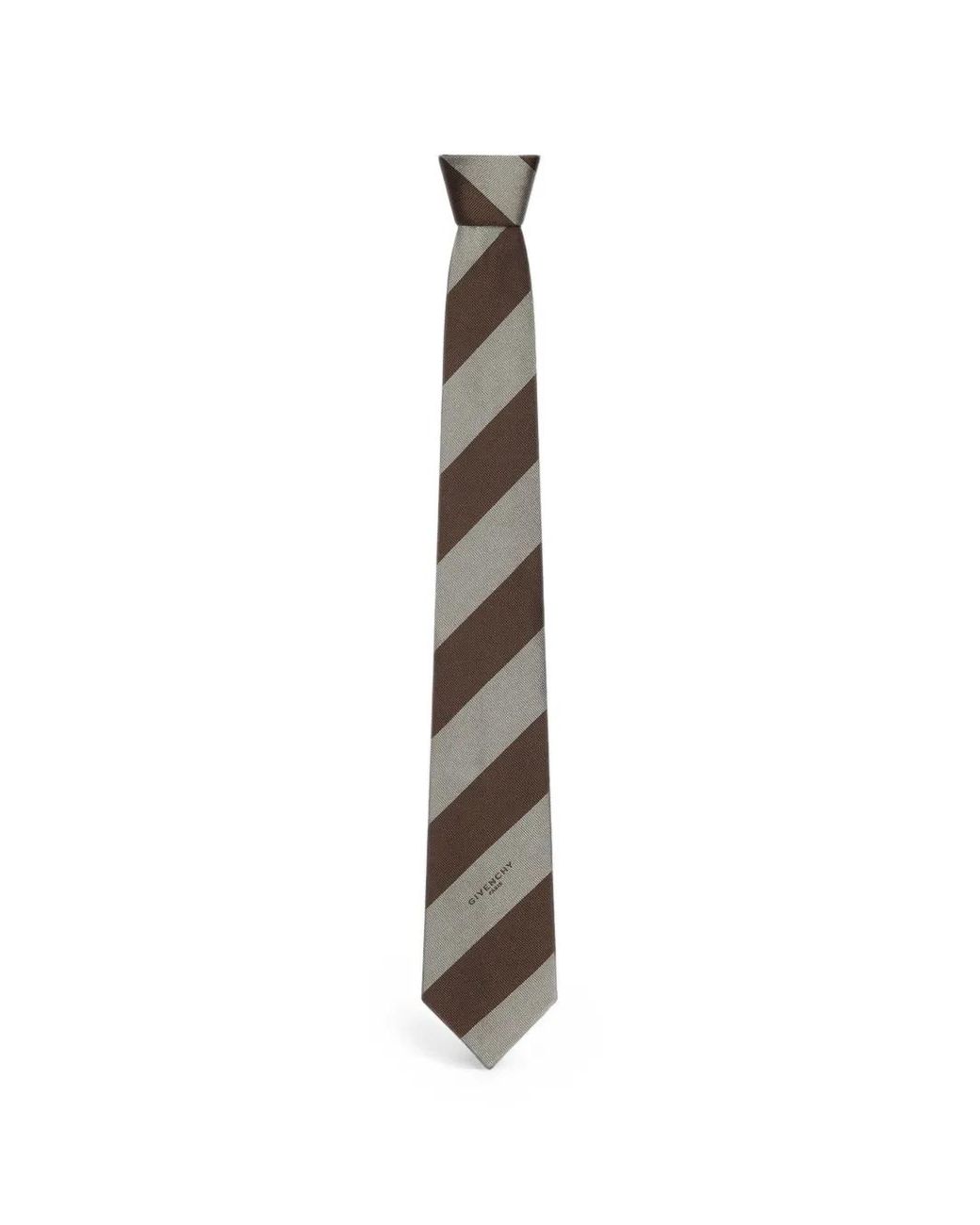 Givenchy White Bold Stripes Tie for men