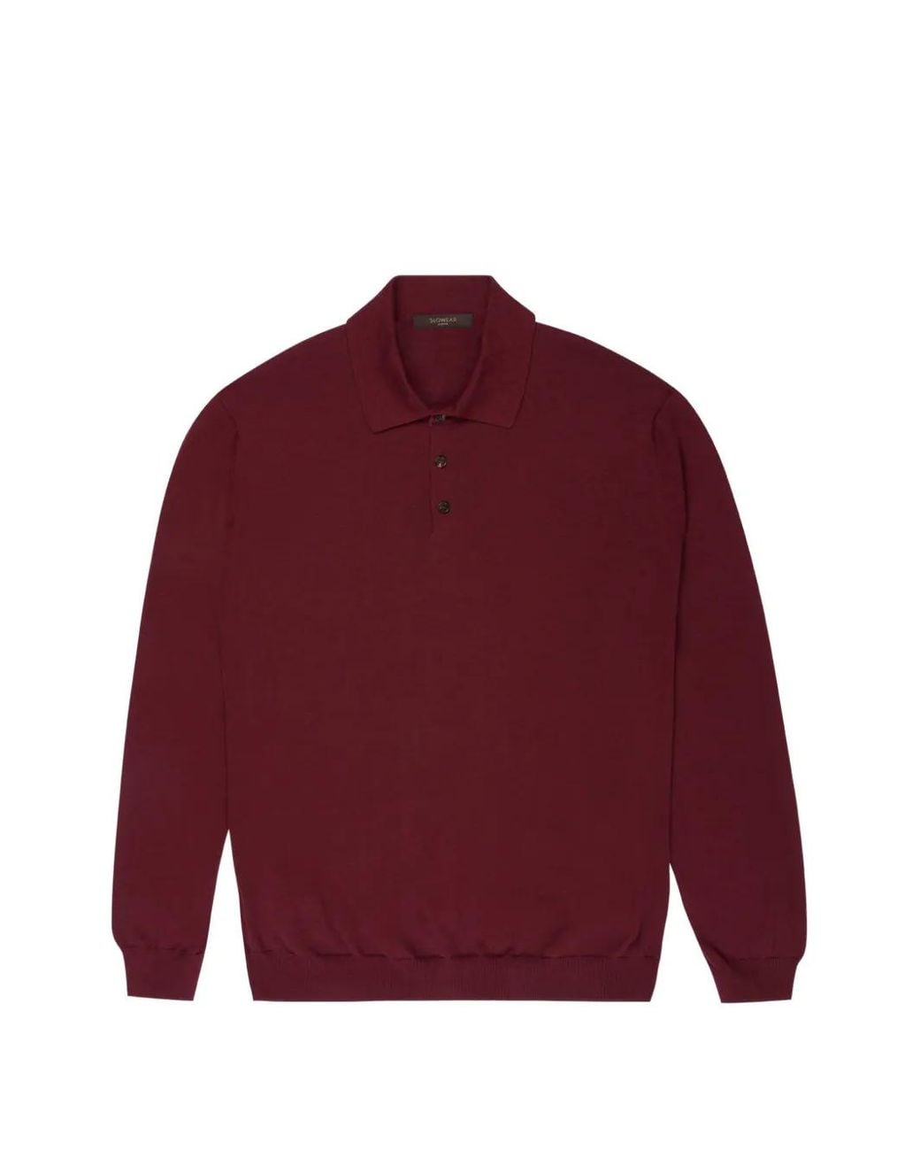 Zanone Red Buttoned Polo Shirt for men