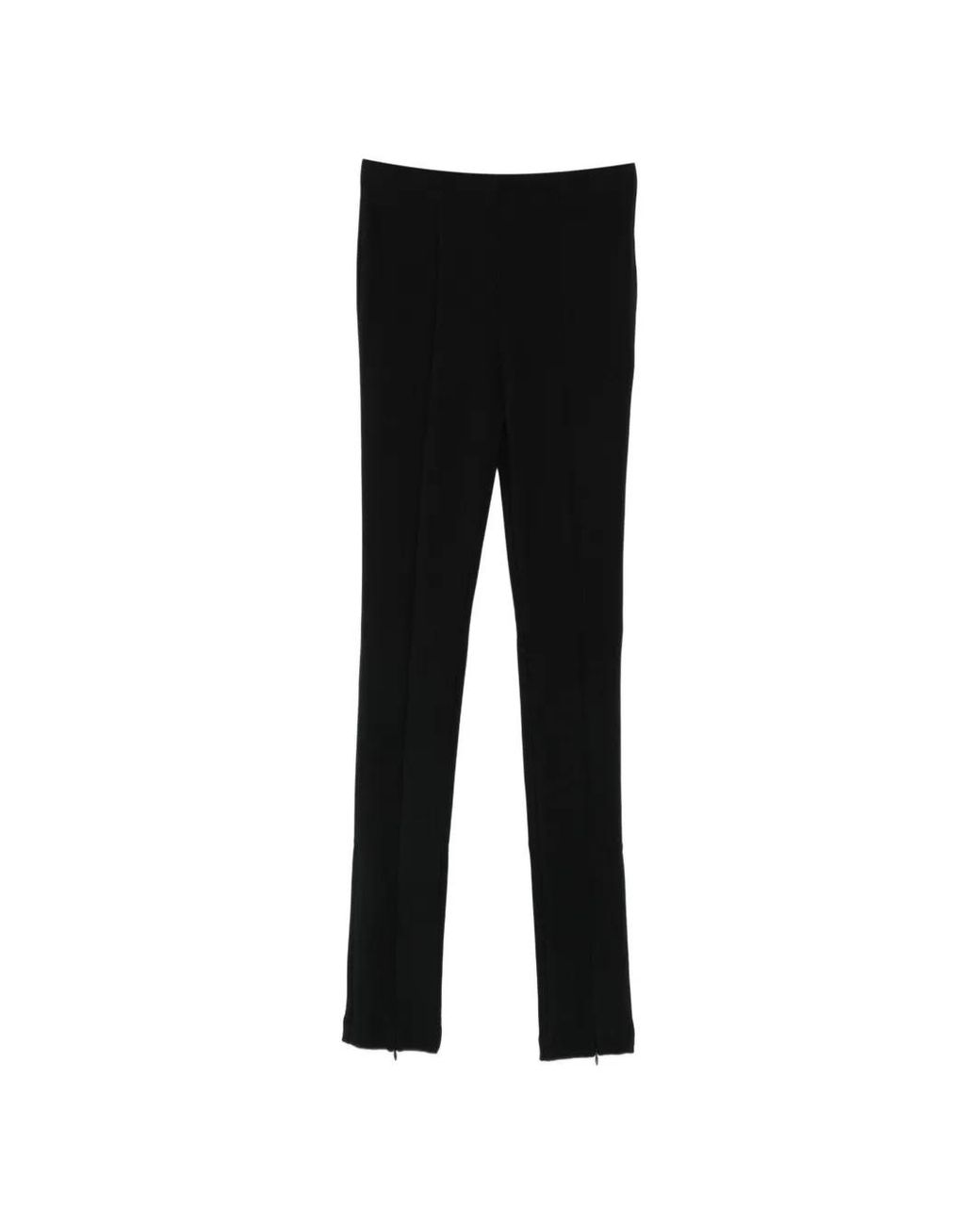 Frankie Shop Black Reya Flared Leggings