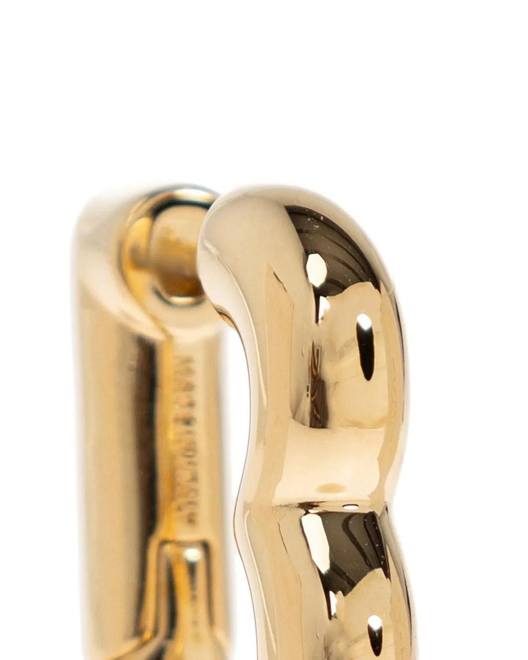 Balenciaga Metallic B Xs Earrings