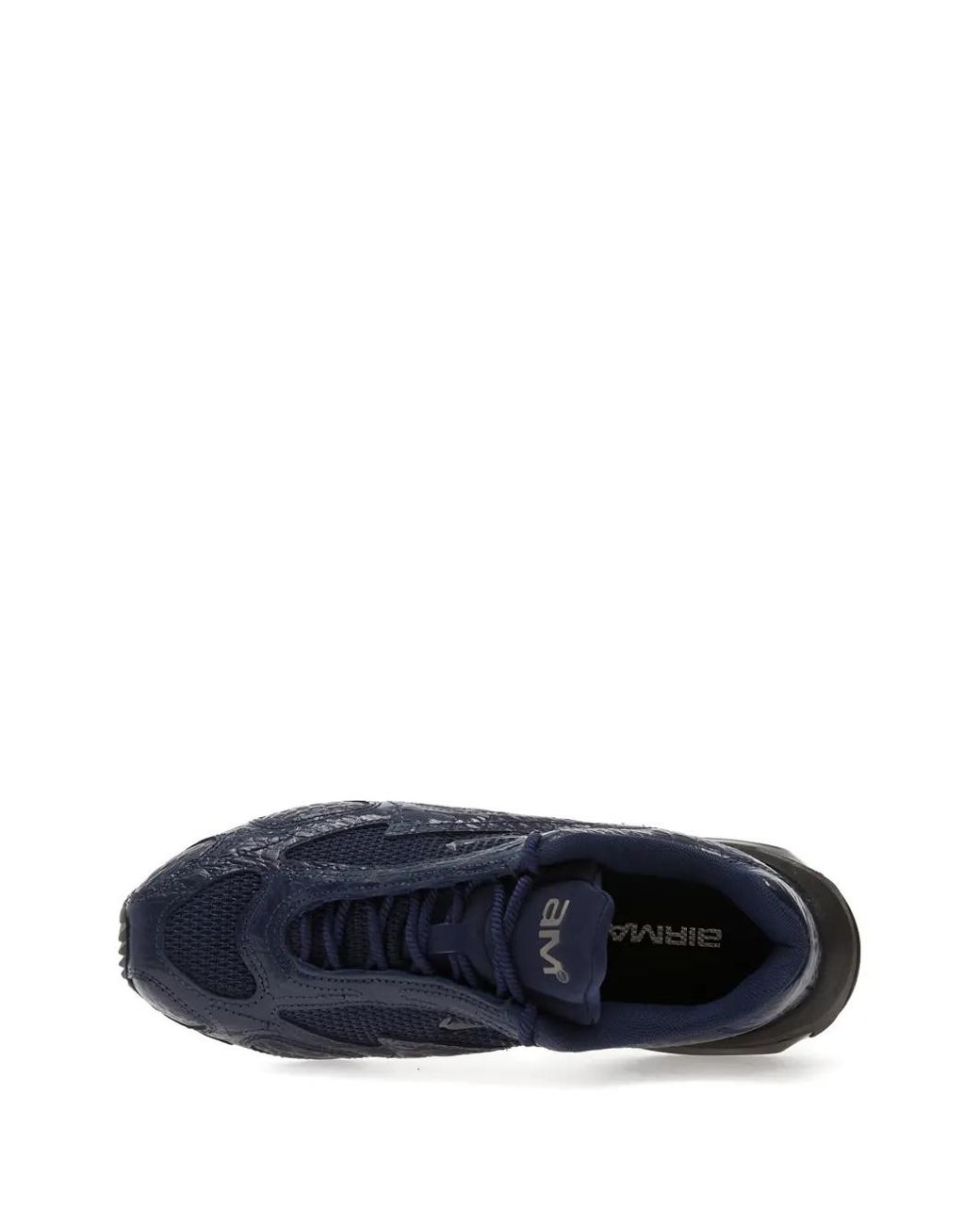 Nike Blue Air Max Mesh Muse Logo-Detail Sneakers