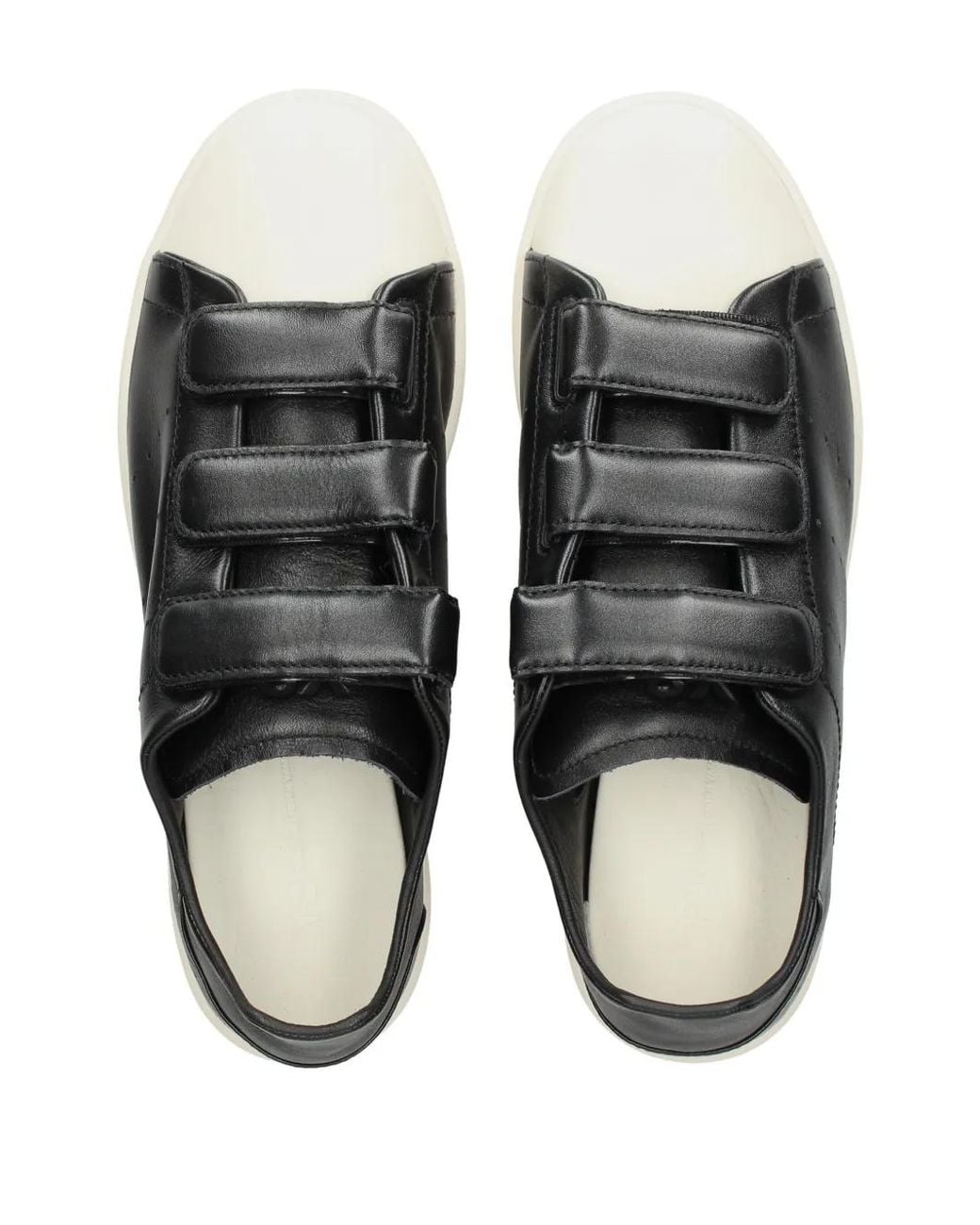 Y-3 Black Stan Smith Hook-And-Loop Sneakers