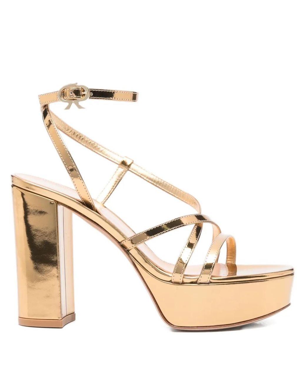 Gianvito Rossi Metallic Shoes Metal