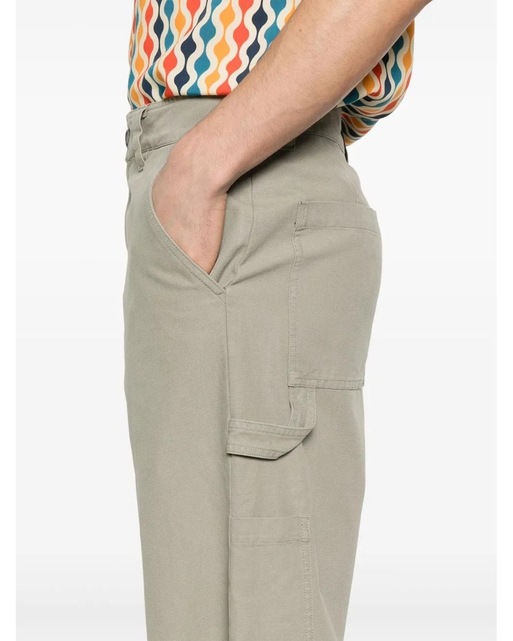 A.P.C. Gray Fergus Trousers for men