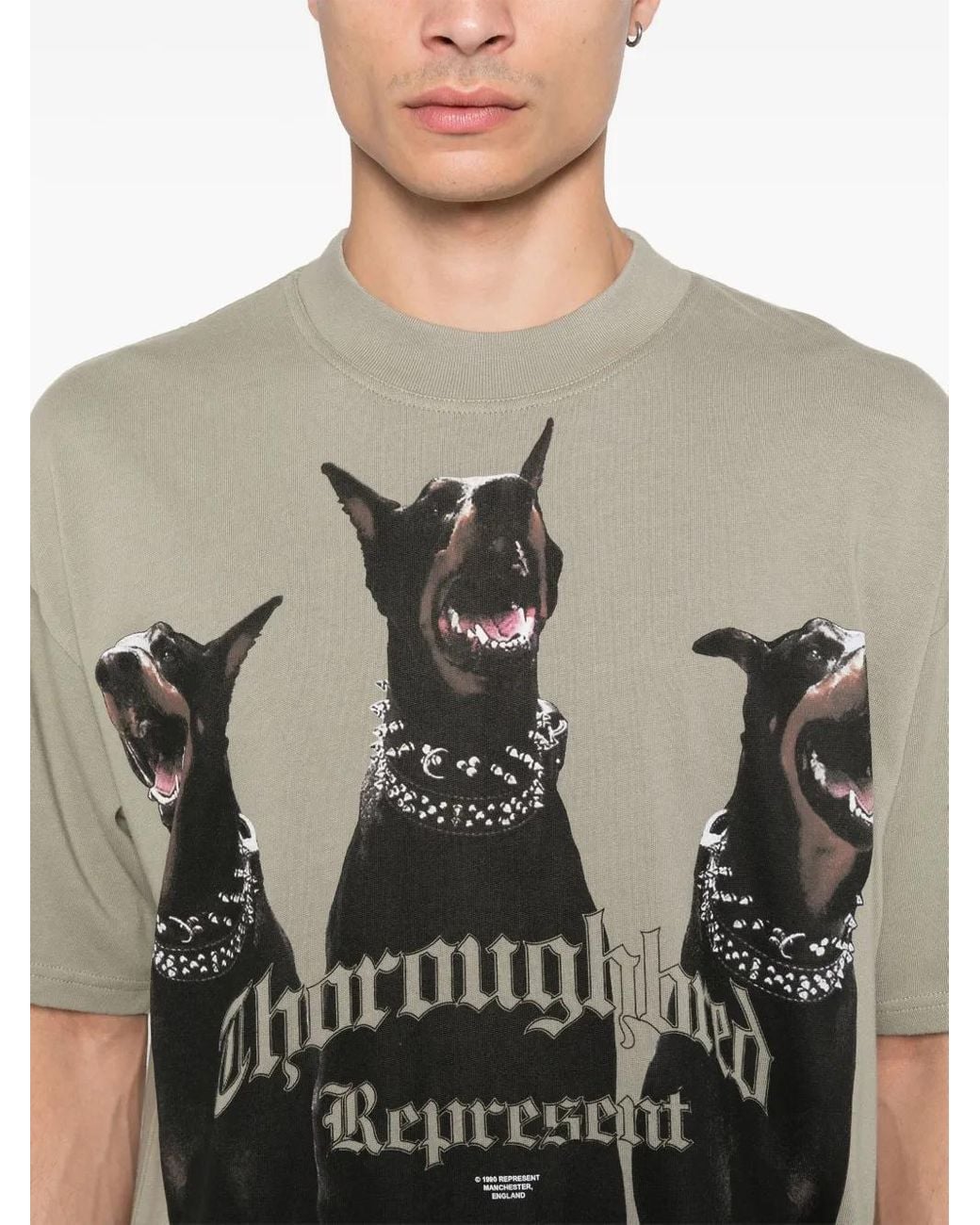 Represent Black T-Shirts And Polos for men