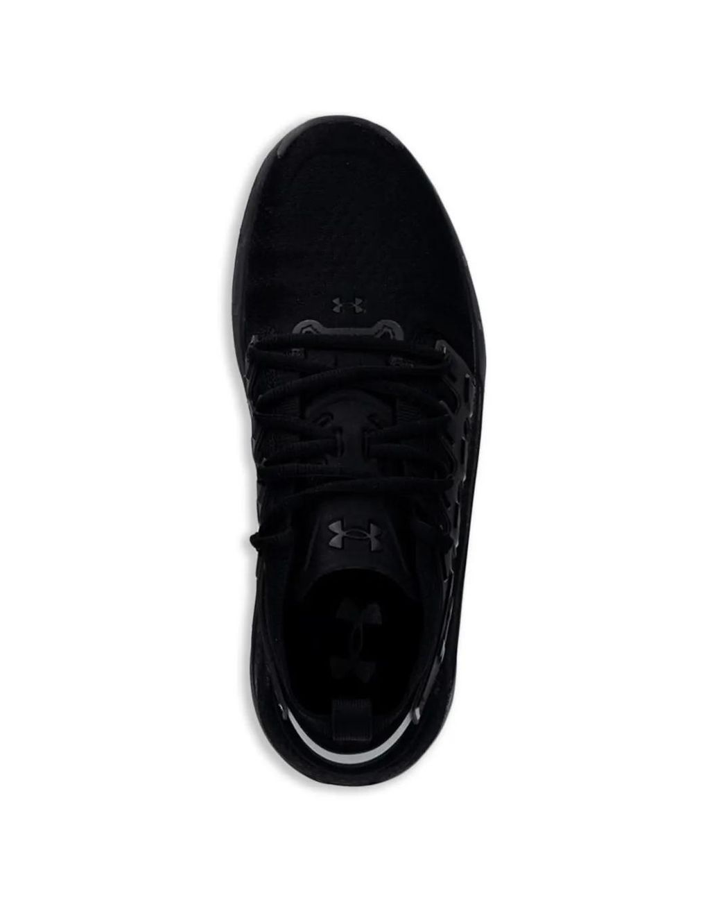 Under Armour Black Round-Toe Sneakers for men