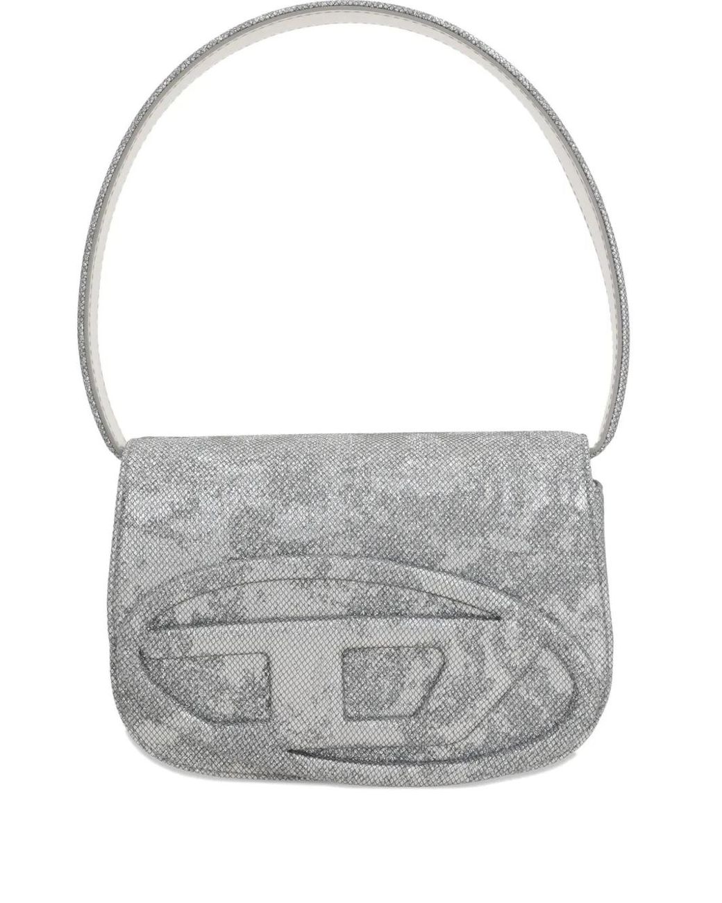 DIESEL 1Dr Shoulder Bag in Gray | Lyst