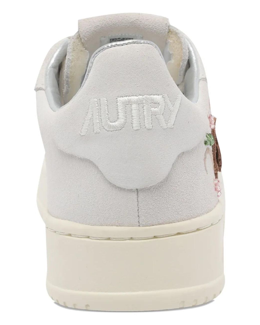 Autry White Dallas Low Sneakers
