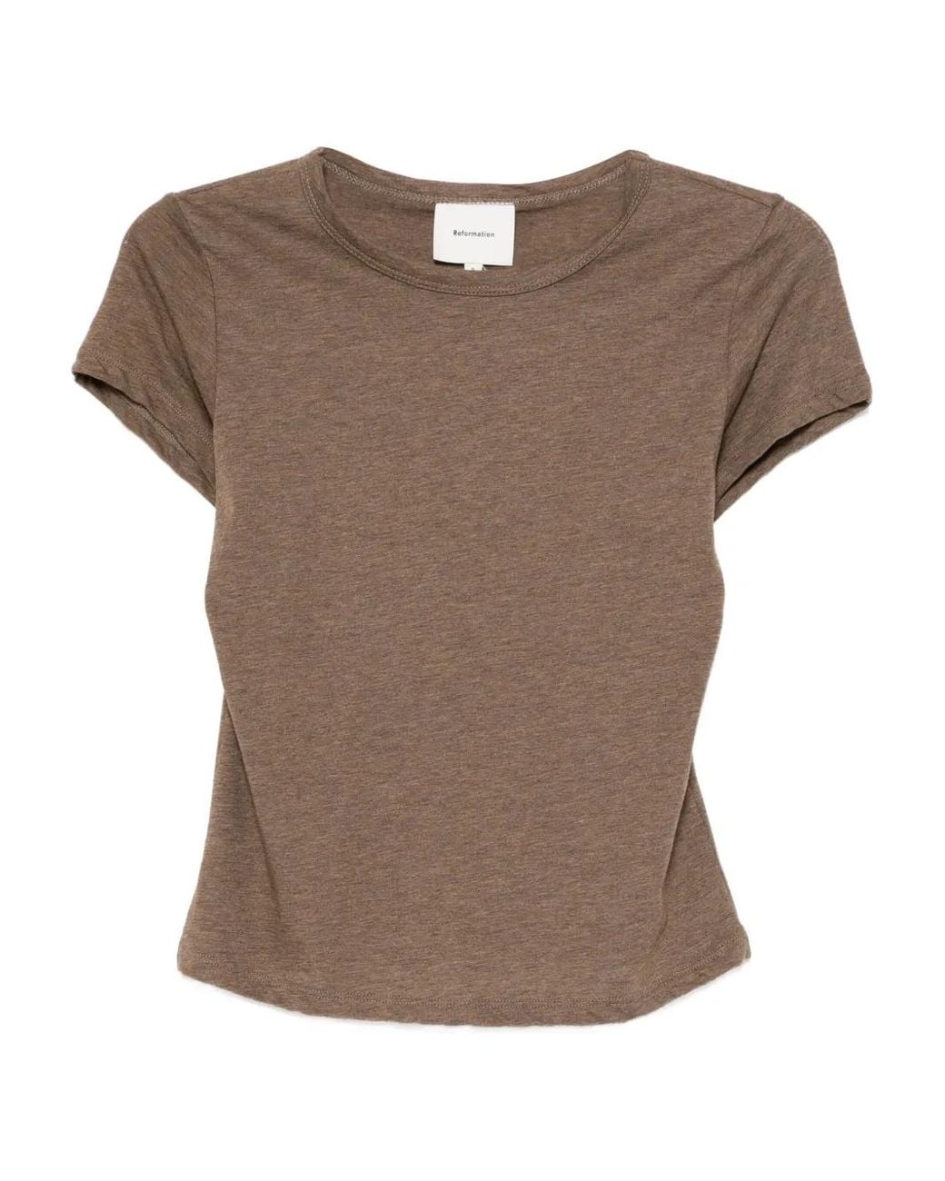 Reformation Brown Max T-Shirt